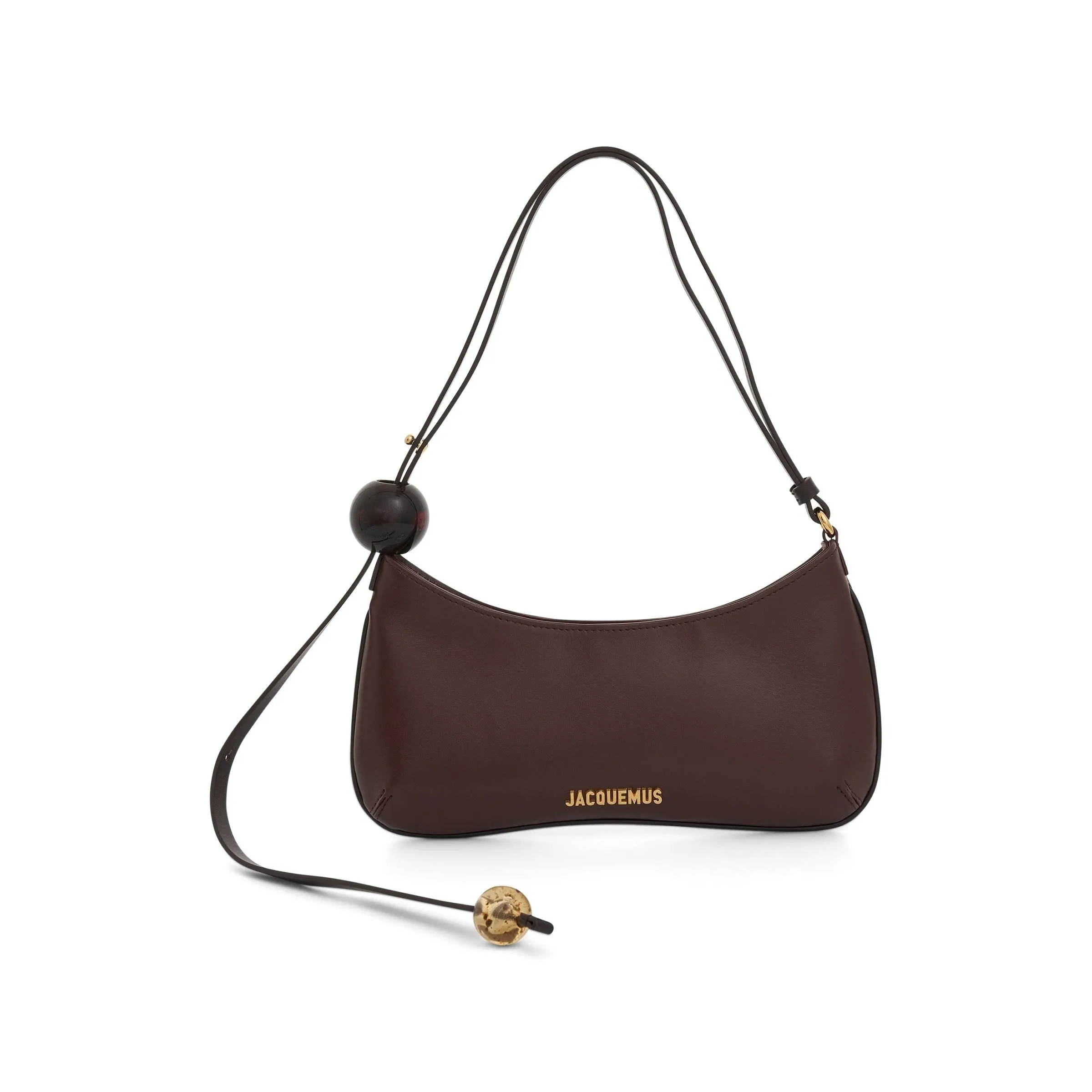 Jacquemus | Le Bisou Perle leather shoulder bag | Realry