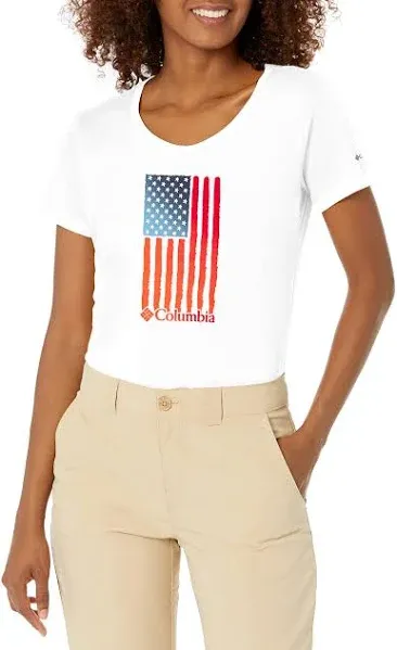 Columbia Women's Daisy Days Short Sleeve Graphic Tee