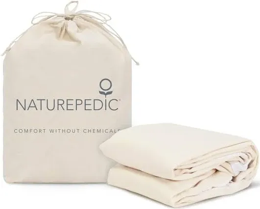 Naturepedic Organic Waterproof Fitted Protector Pad - Twin