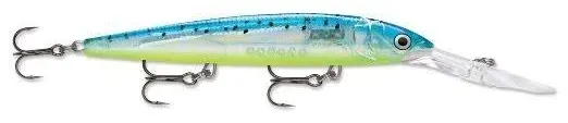 Rapala Down Deep Husky Jerk 14 - Glass Blue Minnow - 5 1/2&#034; 13/16 oz Diving Lure