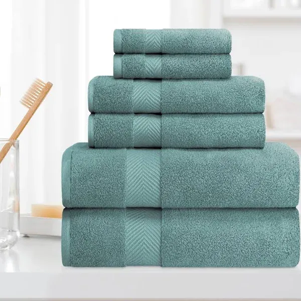 Superior Zero Twist 100% Cotton Bath Towels, Super Soft, Fluffy and Absorbent, Premium Quality Oversized Bath Towel Set of 2, Grape Seed