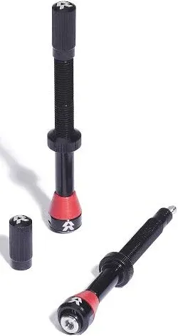 Reserve Wheels Fillmore Tubeless Valves - 70mm, Pair (Black)