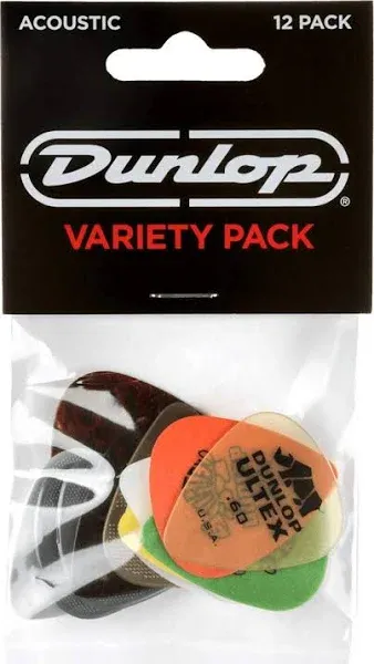 Dunlop PVP112 Acoustic Guitar Pick Variety Pack