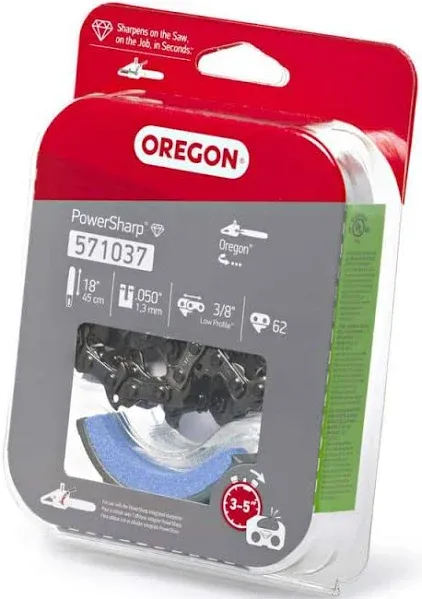 Oregon PowerSharp Replacement Chain for CS1500 18&#034; Electric Chainsaw    571037