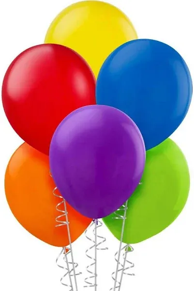 Amscan Balloons 9 Inch Helium Quality Round Assorted 20 Count