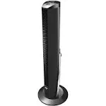 Vornado Oscillating Tower Fan, Black