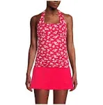 Lands' End Women's Chlorine Resistant Square Neck Halter Tankini Swimsuit Top