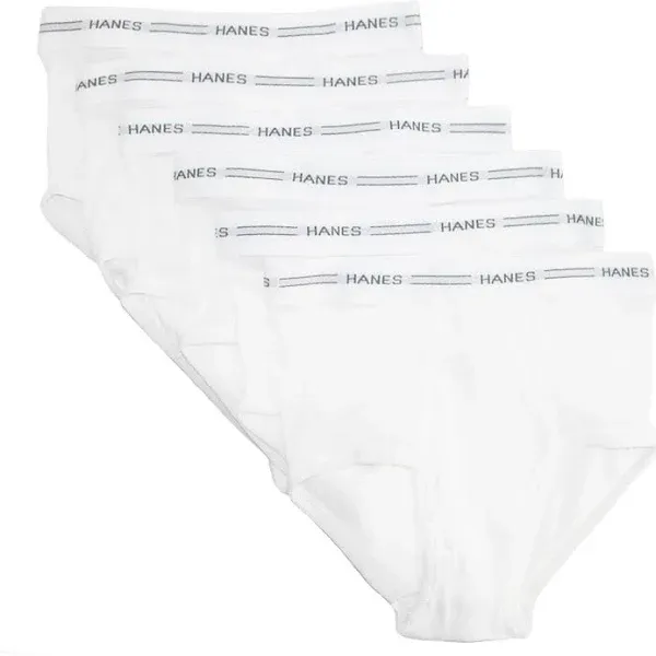 Hanes Boys' White Briefs