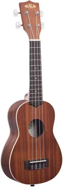 Kala KA-C Mahogany Concert Ukulele Bundle with Gig Bag, Tuner, Austin Bazaar Instructional DVD, and Polishing Cloth