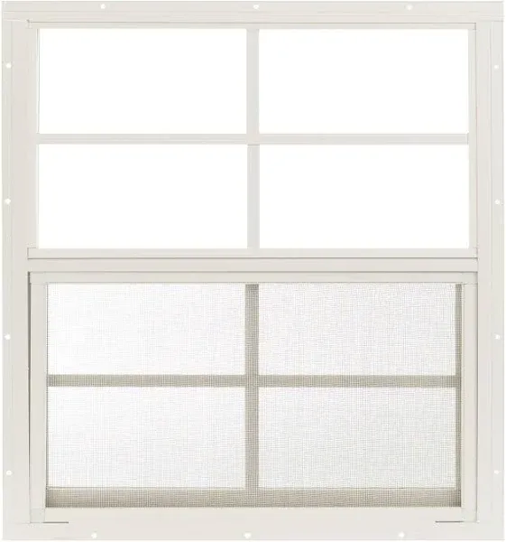 Shed Window 27" H, Flush Mount Sheds, Playhouses, and Chicken Coops 1 PK