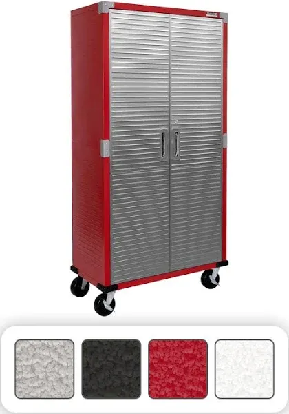 Seville Classics UltraHD Rolling Storage Cabinet