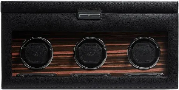 Wolf Roadster Double Watch Winder with Storage