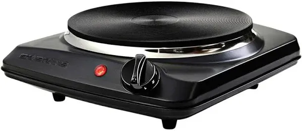 ELECTRIC COUNTERTOP SINGLE BURNER Cooktop Cast Iron Hot Plate Stove 1000W Cooker