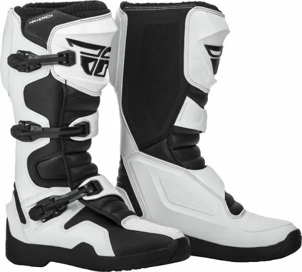 Fly Racing - Maverik Boots - 11, White/Black