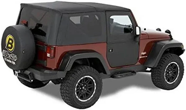 Bestop 2-Piece Front Doors for Jeep Wrangler JK