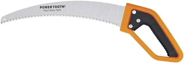 Fiskars Power Tooth Softgrip D-Handle Saw,15"