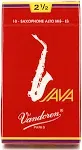 Vandoren Java Red Alto Saxophone Reeds Box of 10