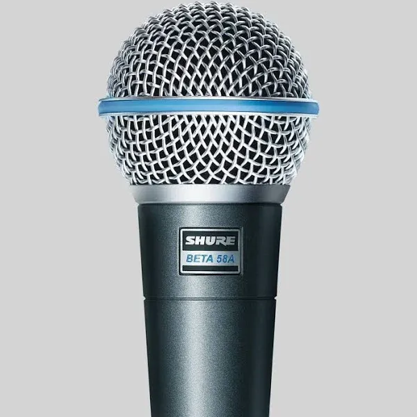 Shure BETA 58A Supercardioid Dynamic Microphone