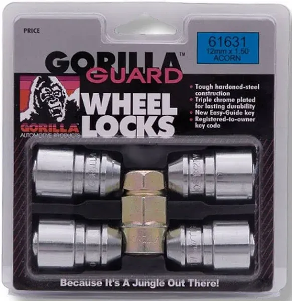 Gorilla Automotive Acorn Guard Locks 61631