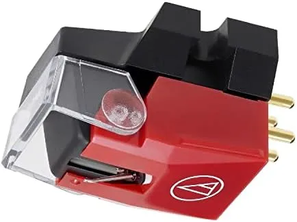 Audio-Technica VM540ML MicroLine Stereo Turntable Cartridge Red Japan New