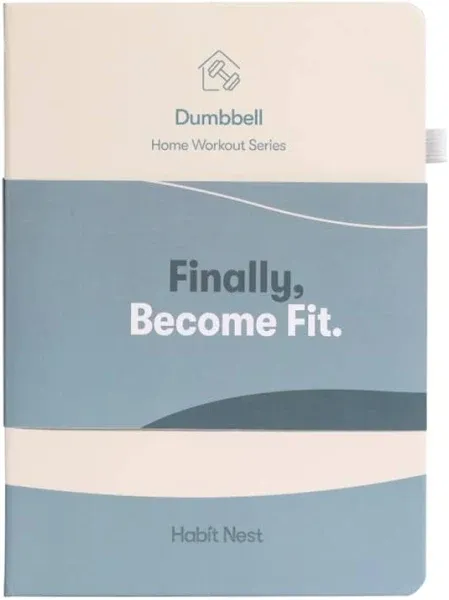 Habit Nest The Dumbbell Home Workout Journal