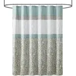 510 Design Printed and Embroidered Shower Curtain