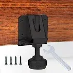 4 Pack Heavy Duty Leveling Feet Black Furniture Levelers Leg Adjustable Load ...