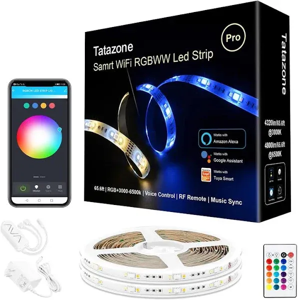 Tatazone RGBWW Smart LED Strip Lights