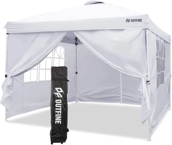 OUTFINE 10'x10' Pop Up Commercial Instant Gazebo Tent