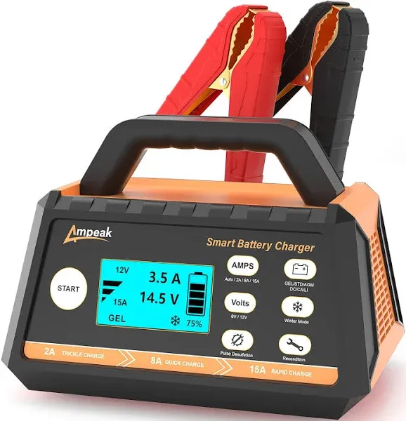 Ampeak Smart Battery Charger/Maintainer