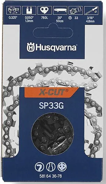 Husqvarna X-Cut SP33G Saw Chain Loop