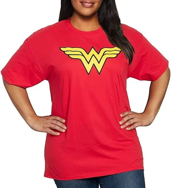 DC Comics Plus Size T-Shirt Logo Graphic Costume Print