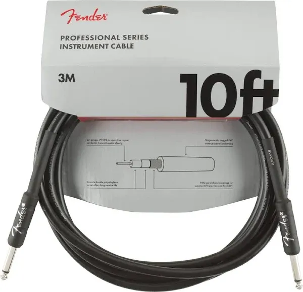 Fender Professional Series Instrument Cable