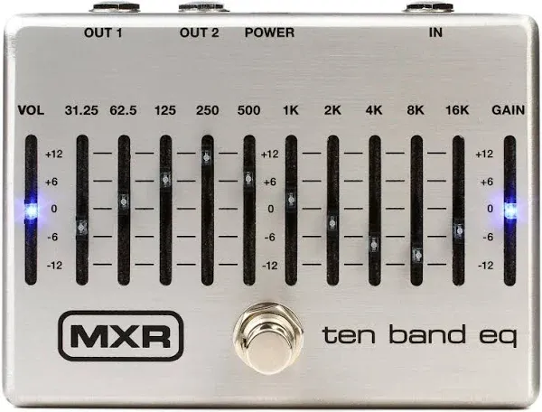 MXR M108S Ten Band EQ Pedal