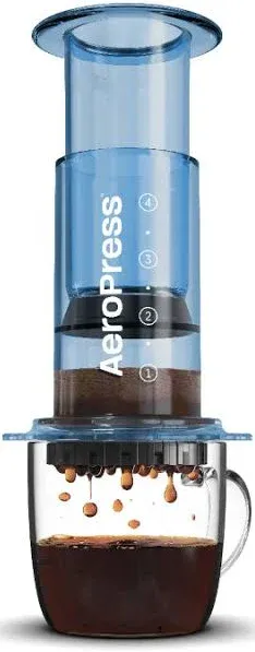 Aeropress Clear Coffee Maker Clear Green