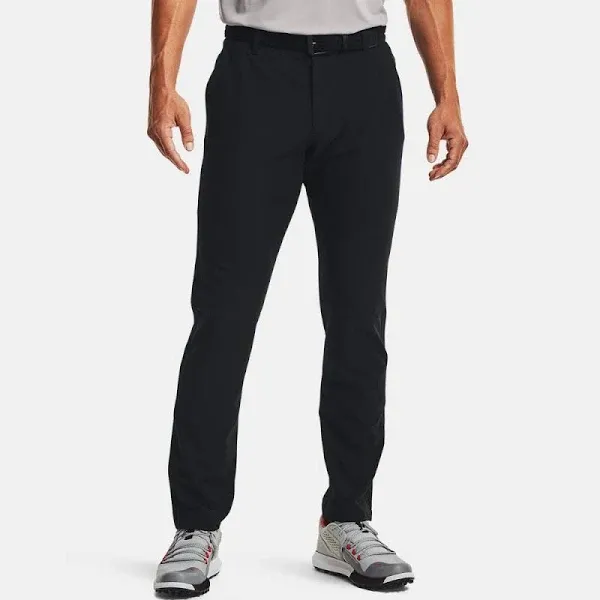 Under Armour Mens UA Drive Tapered Golf Trousers (Black)