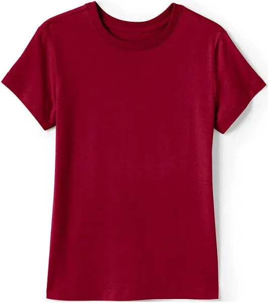 Lands' End Girls Short Sleeve Essential Tee