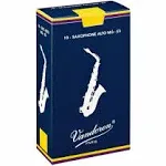 Vandoren SR213 Strength 3 Traditional Alto Saxophone Reeds (Box of 10)