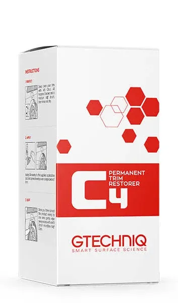 Gtechniq C4 Permanent Trim Restorer &amp; Protective Ceramic Coating 15ml