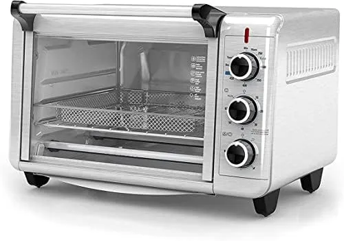 BLACK+DECKER TO3215SS Air Fry Toaster Oven - Silver