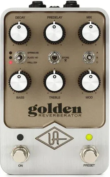 Universal Audio Golden Reverberator Pedal