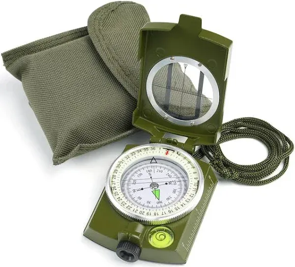 Sportneer Military Lensatic Sighting Compass