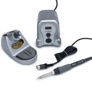 Hakko FX888DX-010SV - Digital Soldering Station with Rotary Encoder (Silver Hous