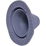 Dektite Gray EPDM Metal Roof Pipe Flashing