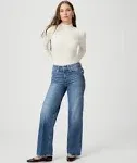 Paige Sasha High-Rise Wide-Leg Jeans - Stefania, 26