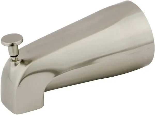 Kingston Brass K188a8 5" Tub Spout with Diverter, Satin Nickel