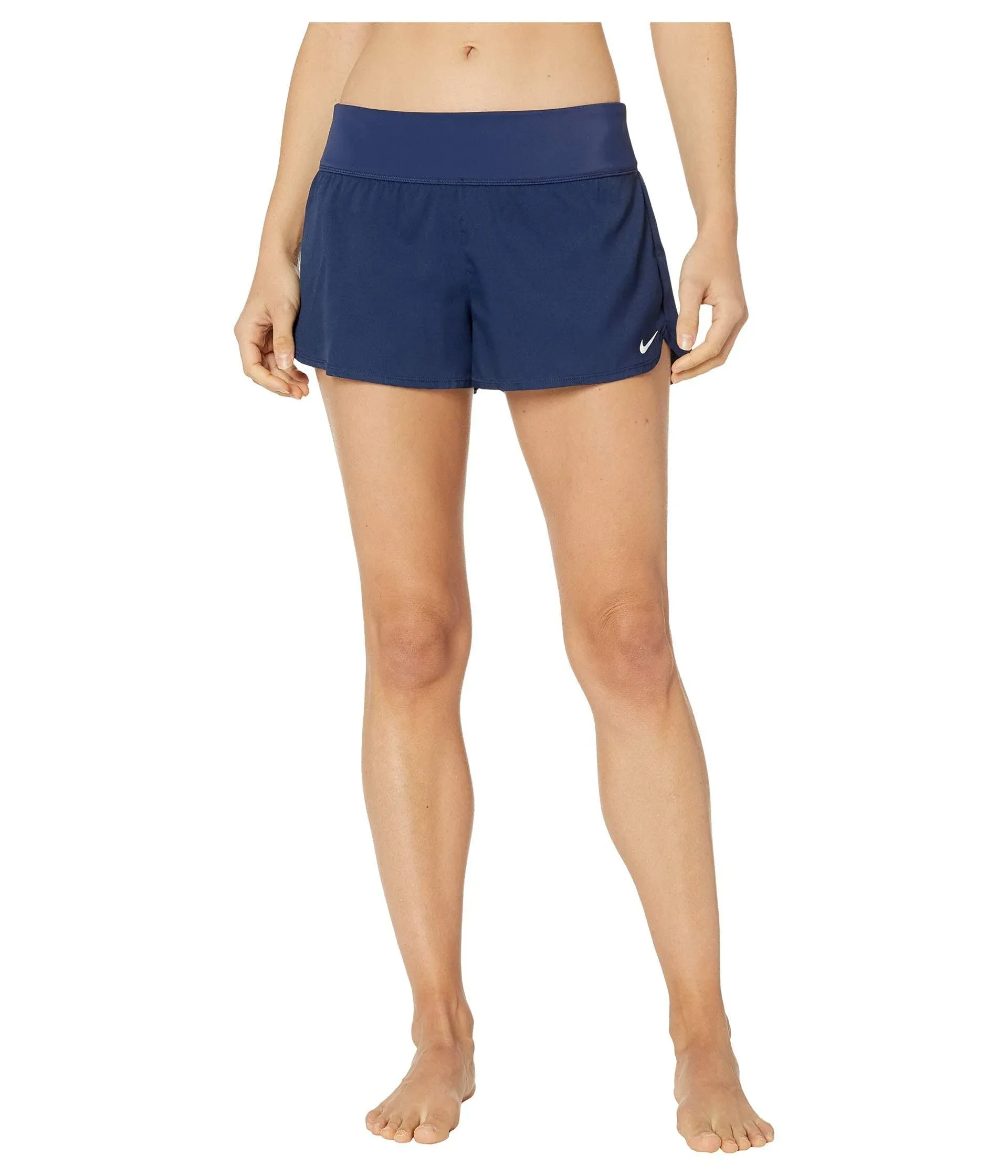 Nike Women's Solid Element Swim Boardshorts - Midnight Navy - XL