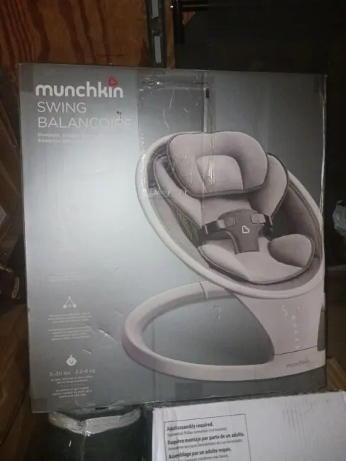 Munchkin Bluetooth Enabled Baby Swing