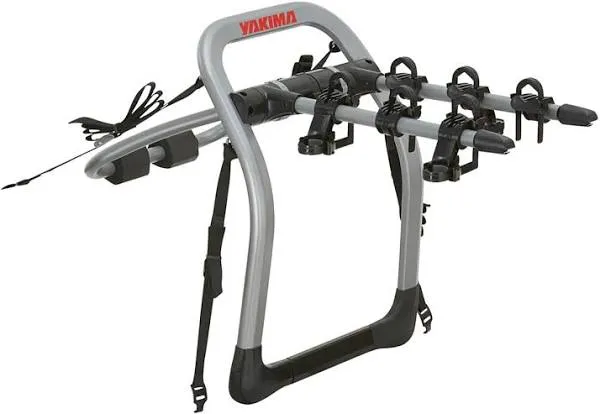 Halfback 3 Bike Capacity Trunk Bike Strap Rack with 4 Strap Attachment, Supercru