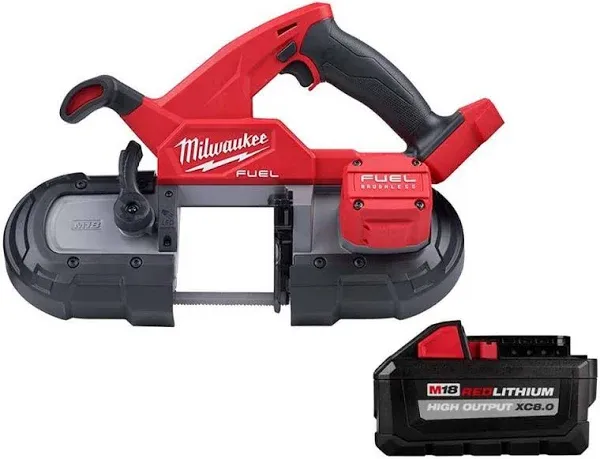 Milwaukee M18 Fuel Compact Band Saw, No Charger, No Battery, Bare Tool Only